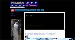 Desktop Screenshot of freedominamerica.us